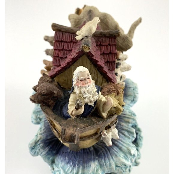 Classic Treasures Musical Noah's Ark Sculpture. Tune is: "Climb Every Mountain". - Picture 6 of 15